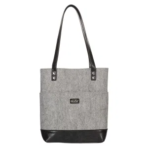 Bible Tote Grey/Black The Plans Badge Jer. 29:11
