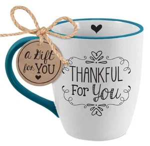 Ceramic Mug - Thankful For You - 20oz