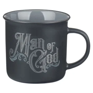 Charcoal Grey Man of God Coffee Mug