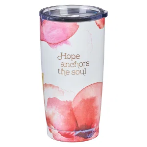 SS Travel Mug Coral Poppies Hope