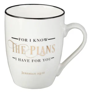 Mug White I Know the Plans Jer. 29:11