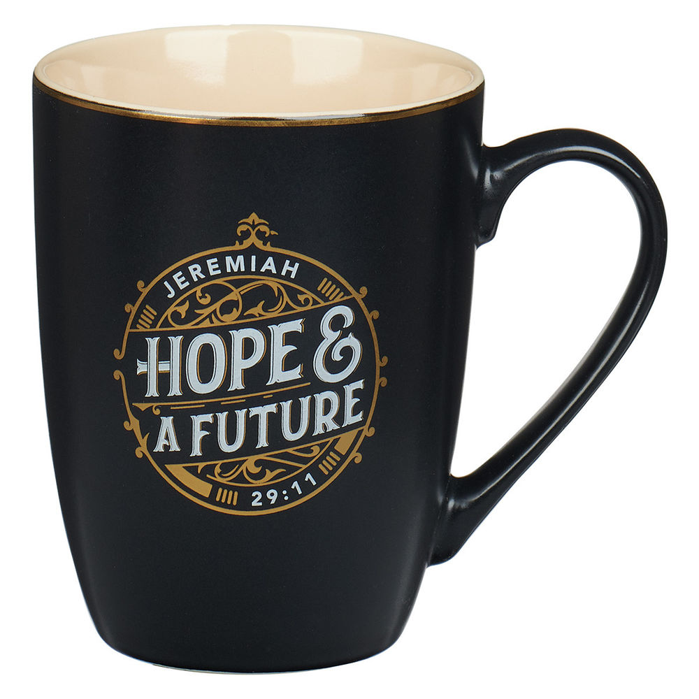 Mug Black/Cream I Know the Plans Jer. 29:11
