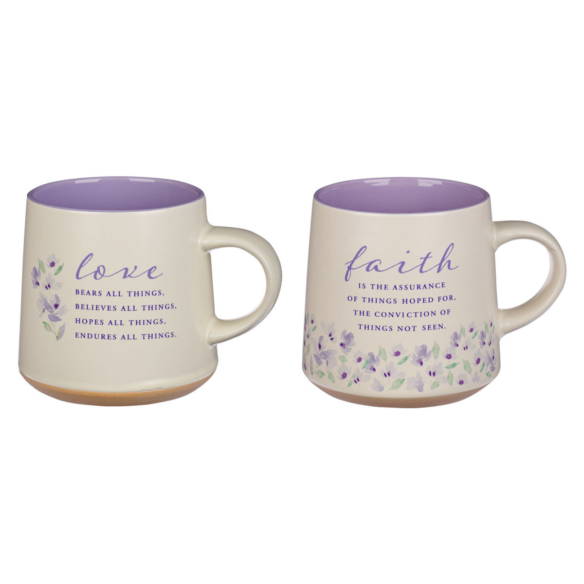Mug Set 2pc Faith & Love