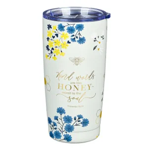 Tumbler SS Kind Words Prov. 16:24
