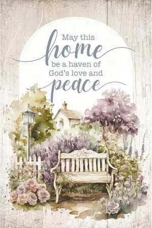 May This Home Mini Plaque