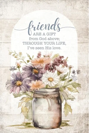 Friends Are a Gift Mini Plaque