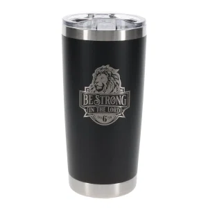 Tumbler SS Black Be Strong in the Lord Eph. 6:10
