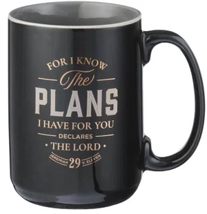 Mug Black I Know the Plans Jer. 29:11