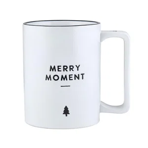 Holiday Organic Mug - Merry Moment 16 oz