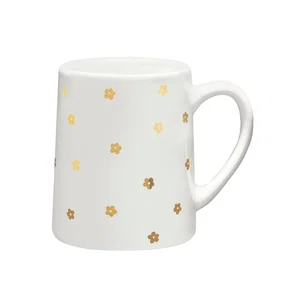 Artisan Tapered Mug - Flowers 18 oz
