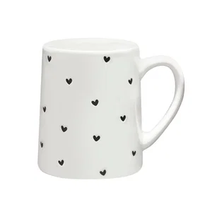Artisan Tapered Mug - Hearts 18 oz