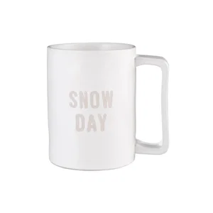 Face To Face Tall Coffee Mug - Snow Day Face To Face Tall Coffee Mug - Snow Day