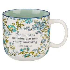 Mug Teal New Mercies Lam. 3:22-23