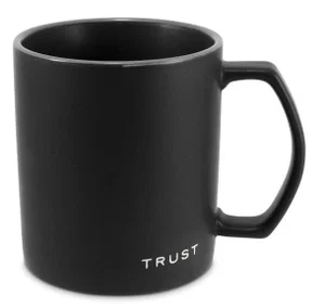 Coffeecup Trust Black 18 Oz