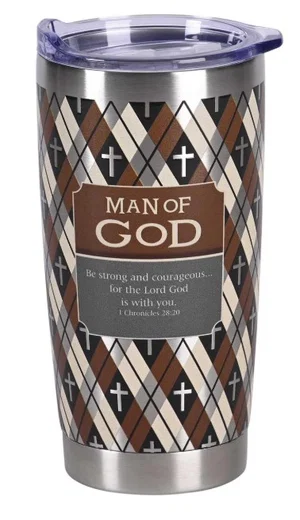 Tumbler Man Of God 1 Chron. 28:20 20 Oz