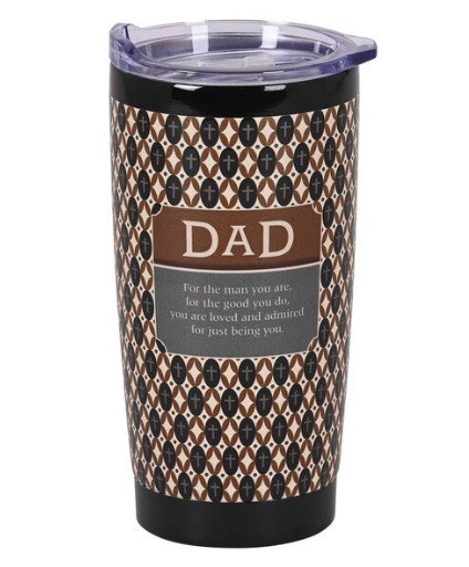Tumbler Dad Blessed Is The Man 20 Oz