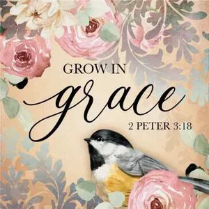 Coaster 4" Sq. Grow in Grace