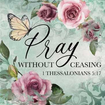 Coaster 4" Sq. Pray Without