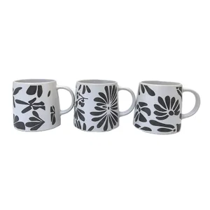 3 Asst Embossed Mugs (Sold Individually)