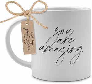 Mug White You Are Amazing 18Oz Eph. 3:19