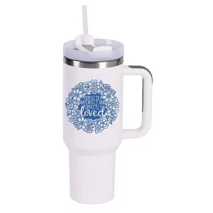Tumbler Floral Perfectly Imperfect 40 Oz