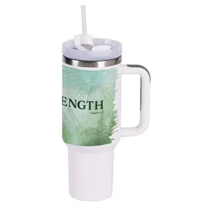 Tumbler Strength Philippians 4:13 40 Oz