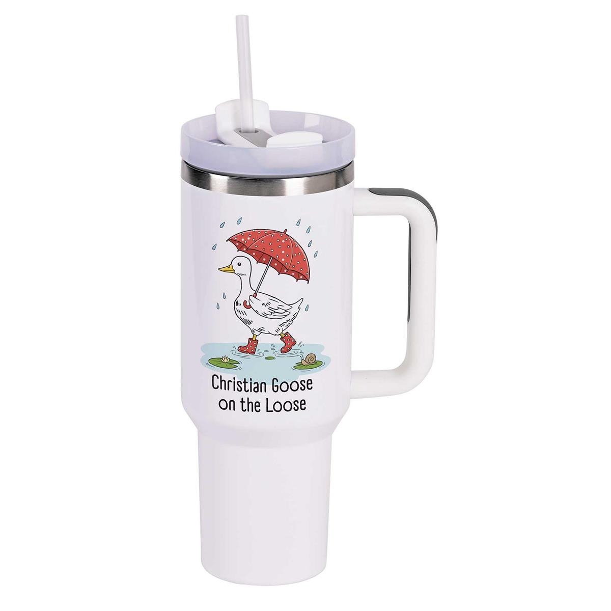 Tumbler Christian Goose On The Loose 40 Oz