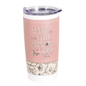 Tumbler White Full Armor Of God