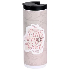 Tumbler Floral Put On The Full Armor20Oz