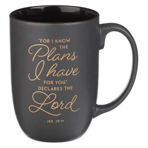 Mug Black I Know the Plans Jer. 29:11