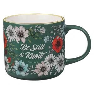 Mug Teal Be Still & Know Ps. 46:10