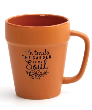 Flower Pot Mug - He Tends