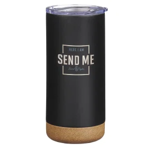 Tumbler SS Black Send Me Isa. 6:8