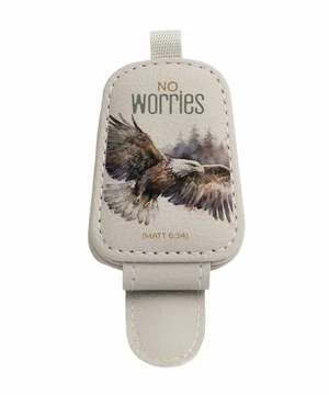 Visor Clip - No Worries