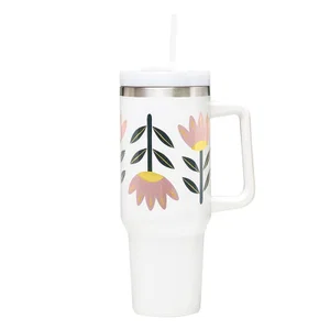 Travel Tumbler - Flowers