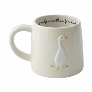 Bramble Farm Duck Stoneware Mug In Gift Box