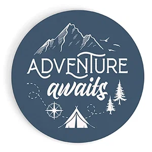 Car Coasters - Adventure Awaits