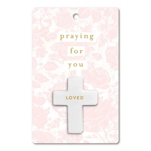 Cross Stone Card Praying For You