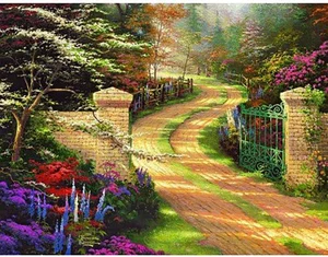 Large Guest Book - "Spring Gate""