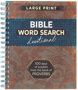 Bible Word Search Devotional: 100 Days of Wisdom