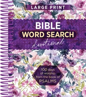 Bible Word Search Devotional: 100 Days of Worship