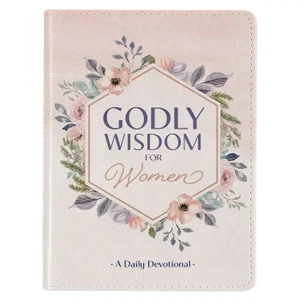 Godly Wisdom for Women White Leather Devotional