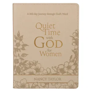 Devotional Quiet Time with God for Women Faux Leather