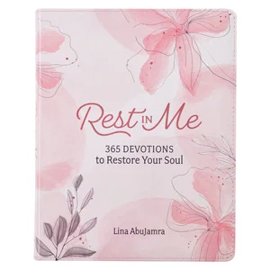 Devotional Rest In Me Faux Leather