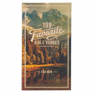 199 Favourite Bible Verses for Men Softcover
