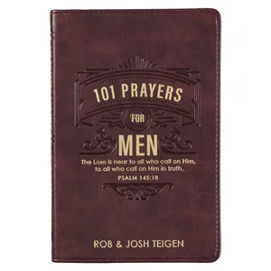 101 Prayers for Men Faux Leather