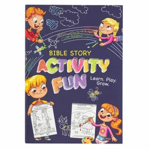 Kid Book Bible Story Activity Fun Softcover