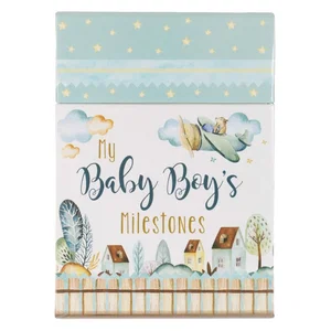 Card Box My Baby Boy's Milestones