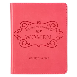 One-Minute Devotions for Women Faux Leather