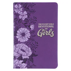 Pocket Bible Devotional for Girls Faux Leather